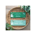 Green Welcome to Our Garden Hanging Sign
