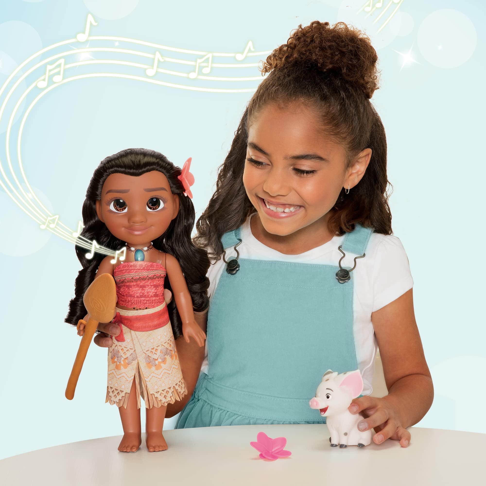 Jakks Pacific Disney Moana 2 My Singing Friend Moana Doll & HeiHei Figure Jakks Pacific
