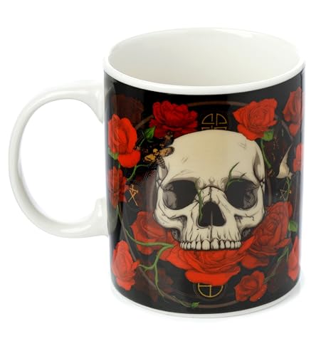 Puckator Skulls & Roses Porcelain Mug Puckator