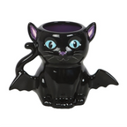 Cute and Creepy Bat Cat Mug