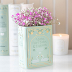 Green Book Shaped Vase