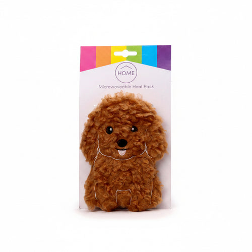 Puckator Cavapoo Fluffy Dog Microwavable Plush Lavender Heat Pack Puckator