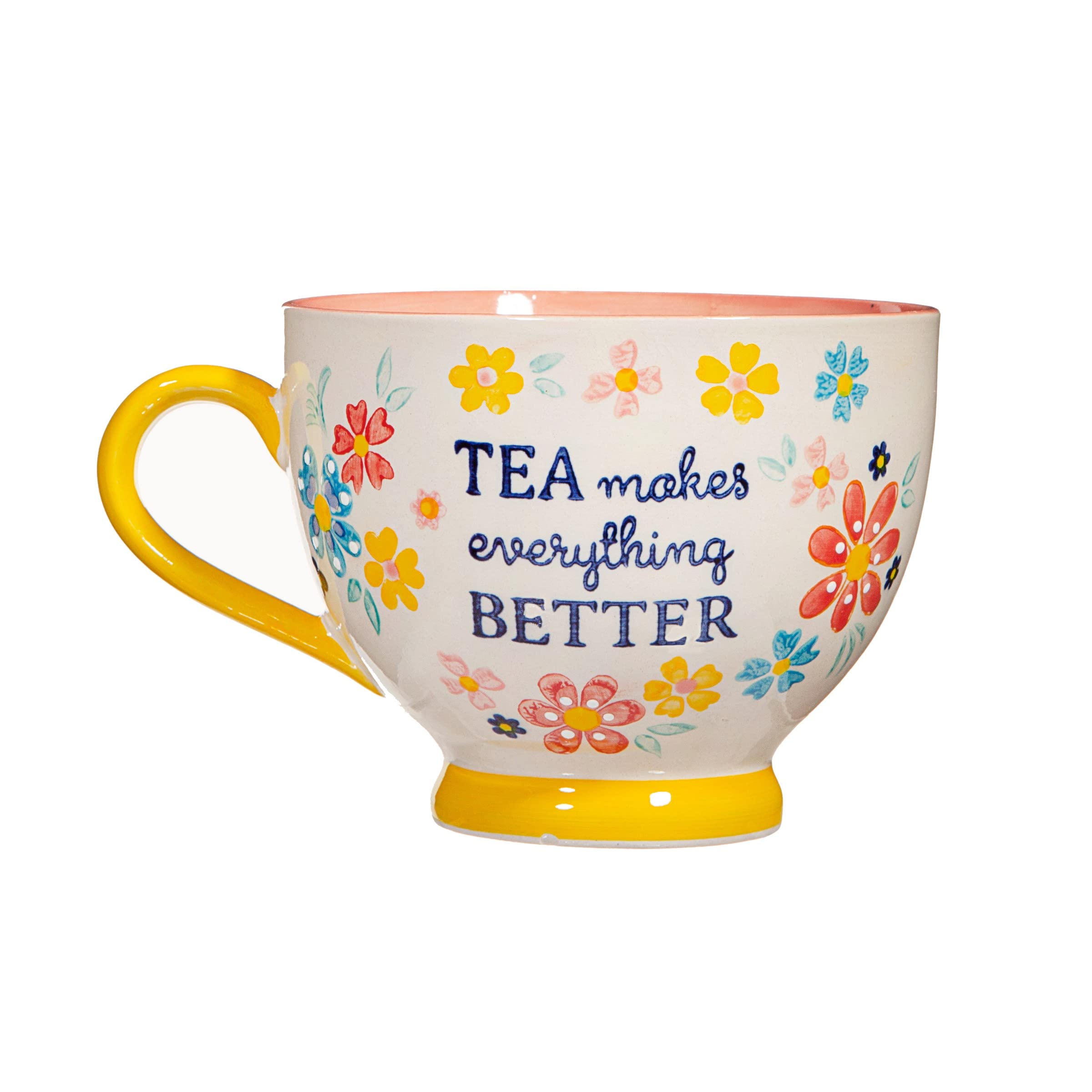 Sass & Belle Folk Floral Teacup Sass & Belle