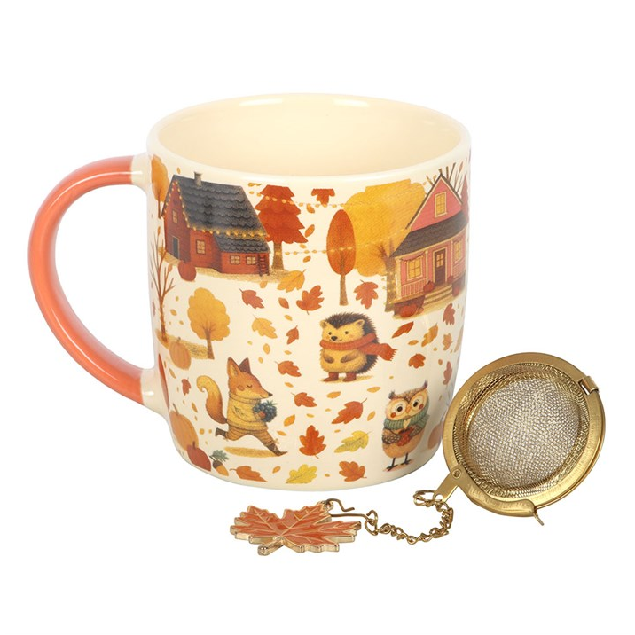 Creature Comforts Mug and Tea Strainer Set