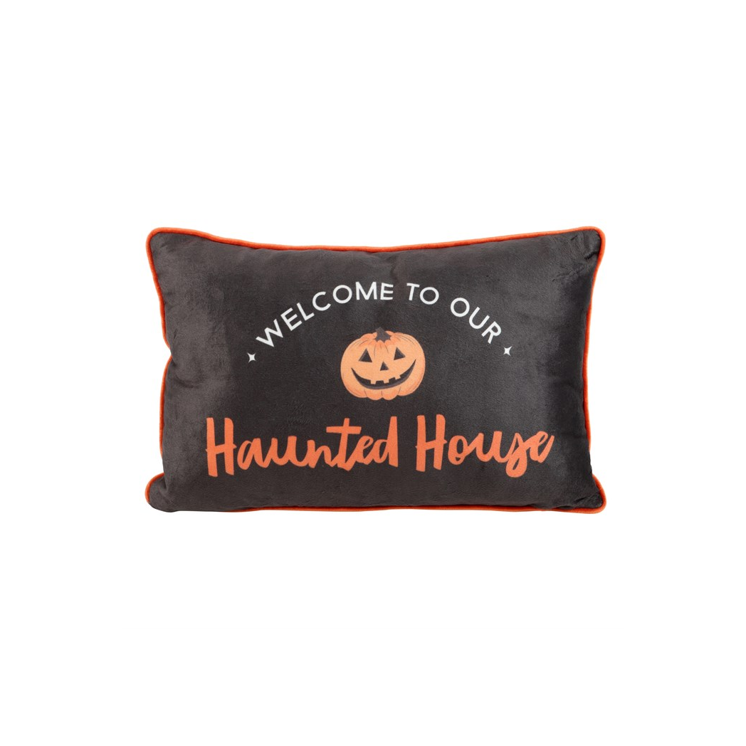 Rectangular Haunted House Cushion 40cm