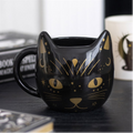 Magick Black Cat Face Mug