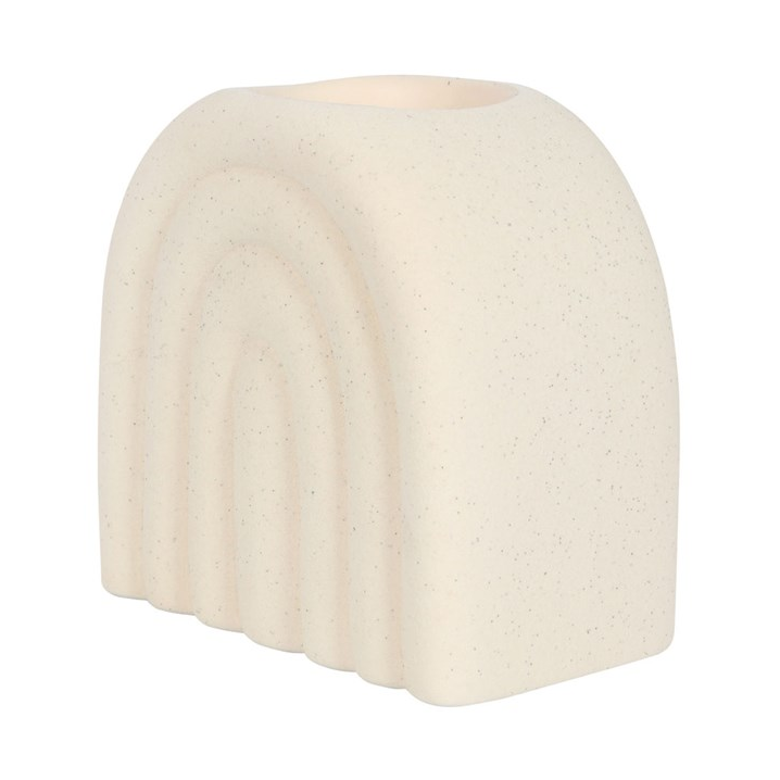 Cream Speckled Arch Dolomite Oil Burner
