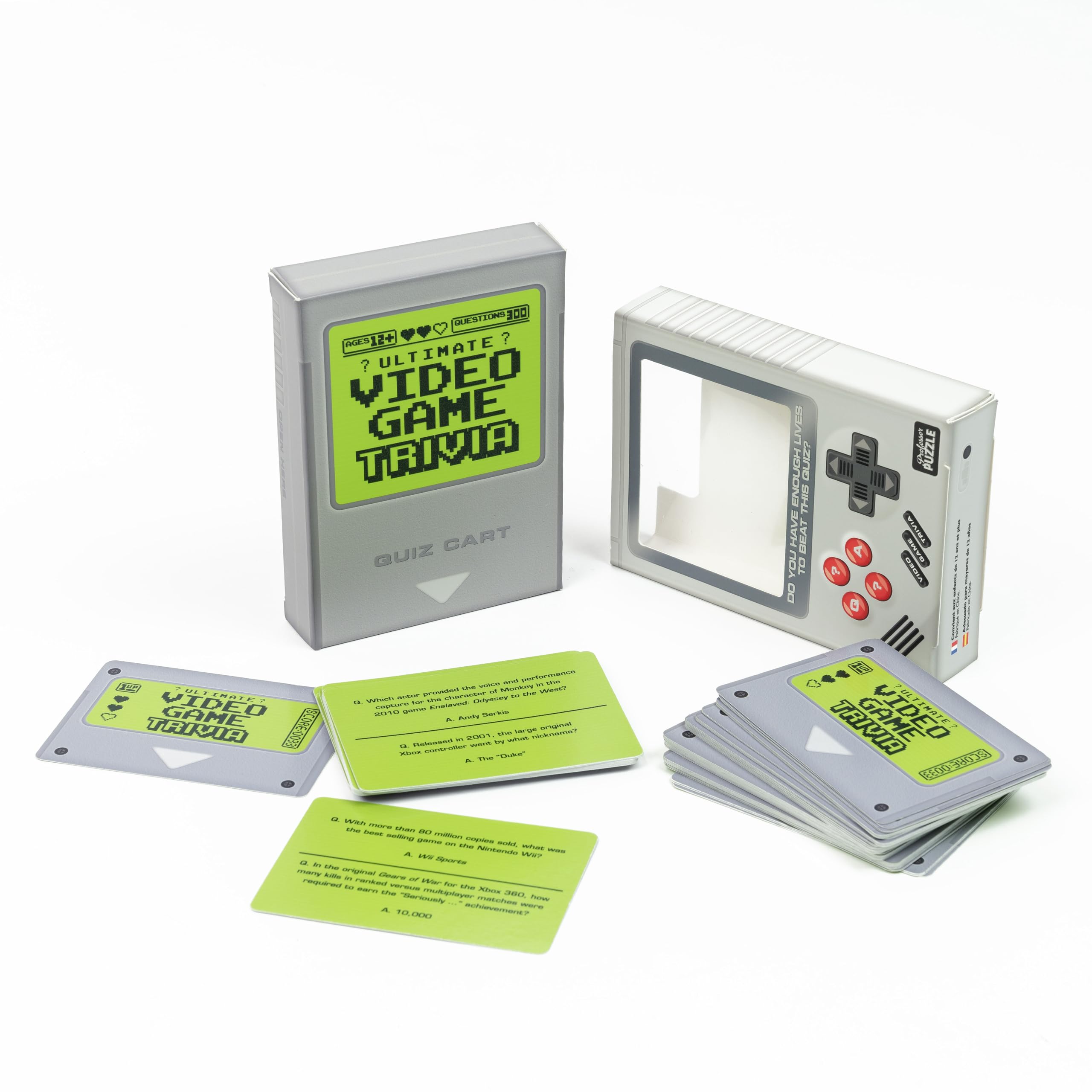 Professor Puzzle 300 Question Video Game Trivia Quiz Game Professor PUZZLE