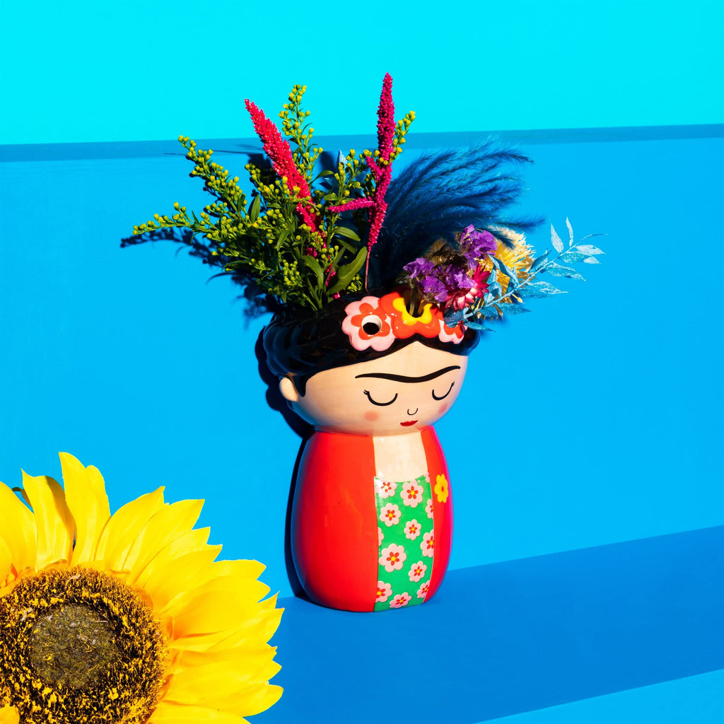 Sass & Belle Frida Wall Mounted Planter Red Sass & Belle