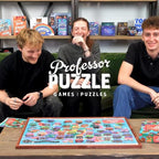 Professor Puzzle Movie Locations 1000 Piece Film Trivia Puzzle Game Professor PUZZLE