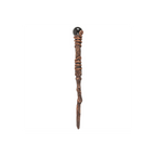 Protection Black Obsidian Crystal Wand with Pouch