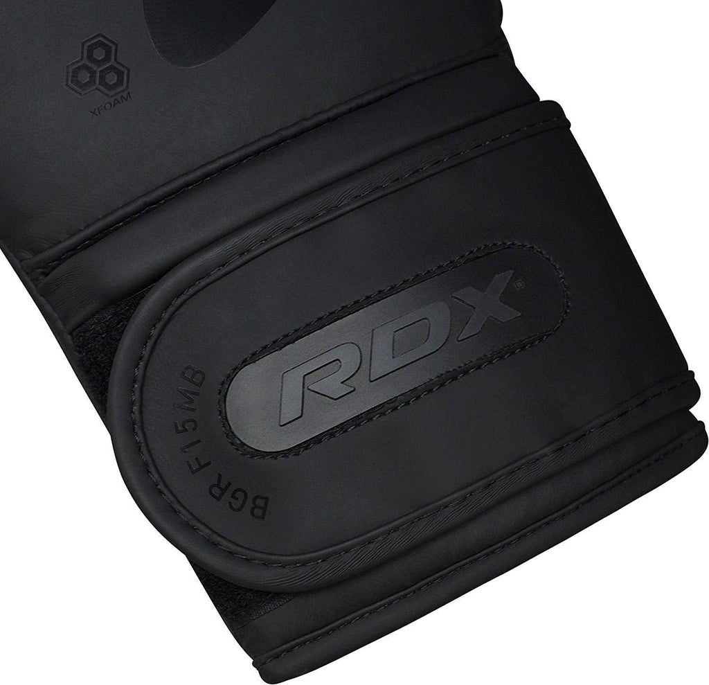 RDX Boxing Gloves Sparring Muay Thai Pro Training, Maya Hide Leather, Kickboxing Heavy Punching Bag Focus Mitts Pads Double End Ball Workout, MMA Fitness Gym Bagwork, Ventilated Palm, Men RDX