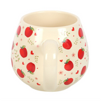 Apple Print Rounded Mug