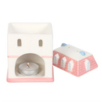 Pastel House Oil Burner and Wax Warmer