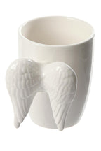 Puckator White Angel Wings Ceramic Shaped Handle Mug Puckator
