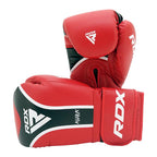 RDX Aura Plus T-17 Boxing Gloves Red, Blue, Gold RDX