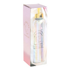 Manifest Your Life Iridescent Glass Water Bottle