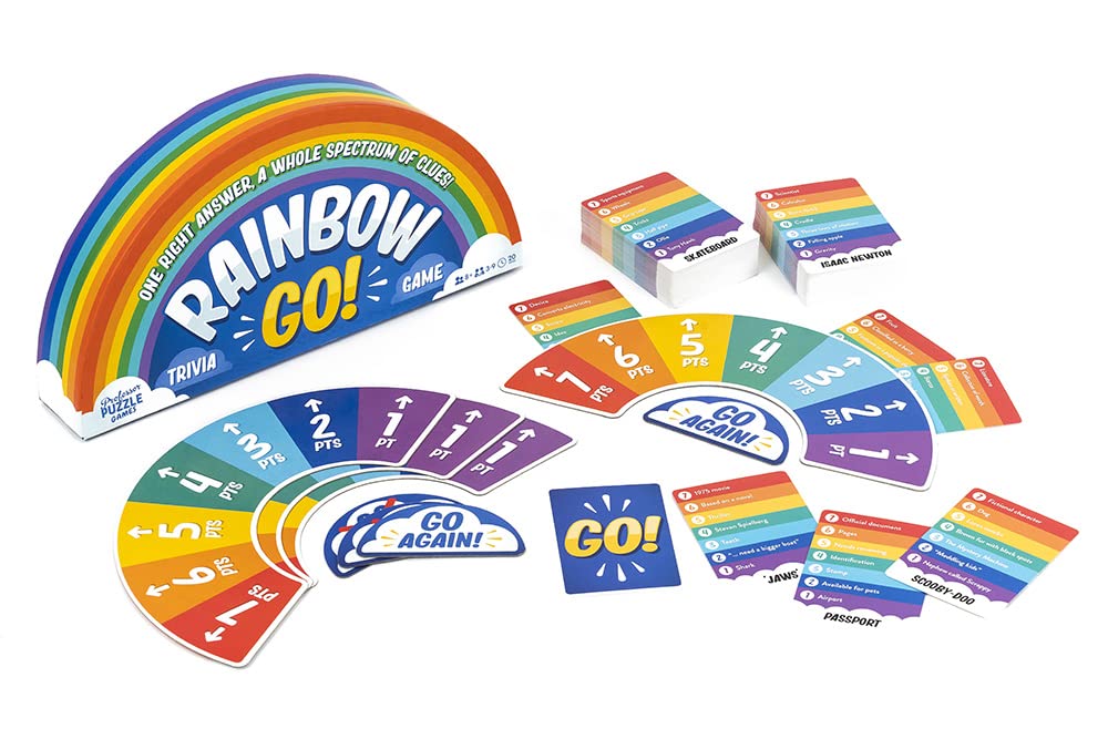 Professor Puzzle Rainbow Go Games Trivia Game Professor PUZZLE