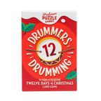 Professor Puzzle 12 Drummers Drumming Card Game Professor PUZZLE