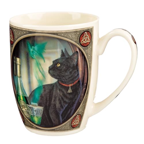 Puckator Lisa Parker Absinthe Cat Porcelain Mug Puckator