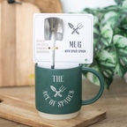 Ace of Spades Mug with Spade Spoon