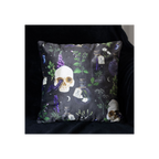 Square Venom & Vines Print Cushion 35cm