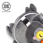 Relaxeazzz Adoramals Winston the Owl Round Plush Travel Pillow & Eye Mask - Sleep Eye Mask Masks - Kids Travel Accessories For Sleeping Airplane - Flight Plane Neck Pillow Pillows Relaxeazzz
