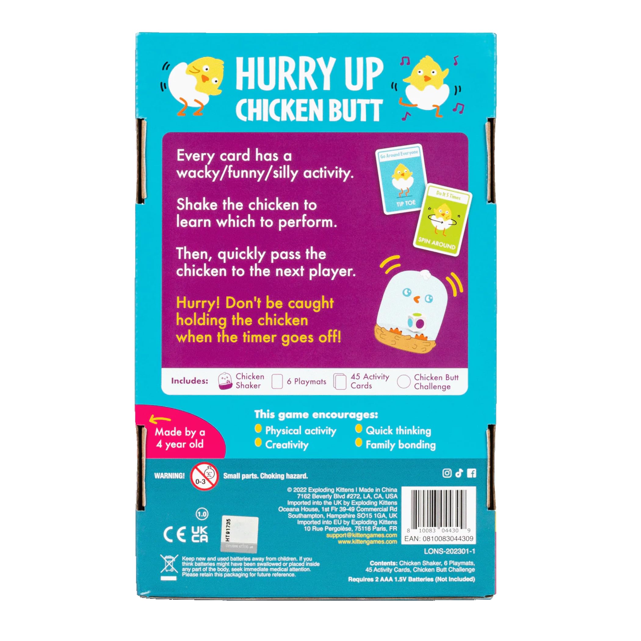 Exploding Kittens I Want My Teeth Back Game/ The Best Worst Ice Cream Game Exploding Kittens