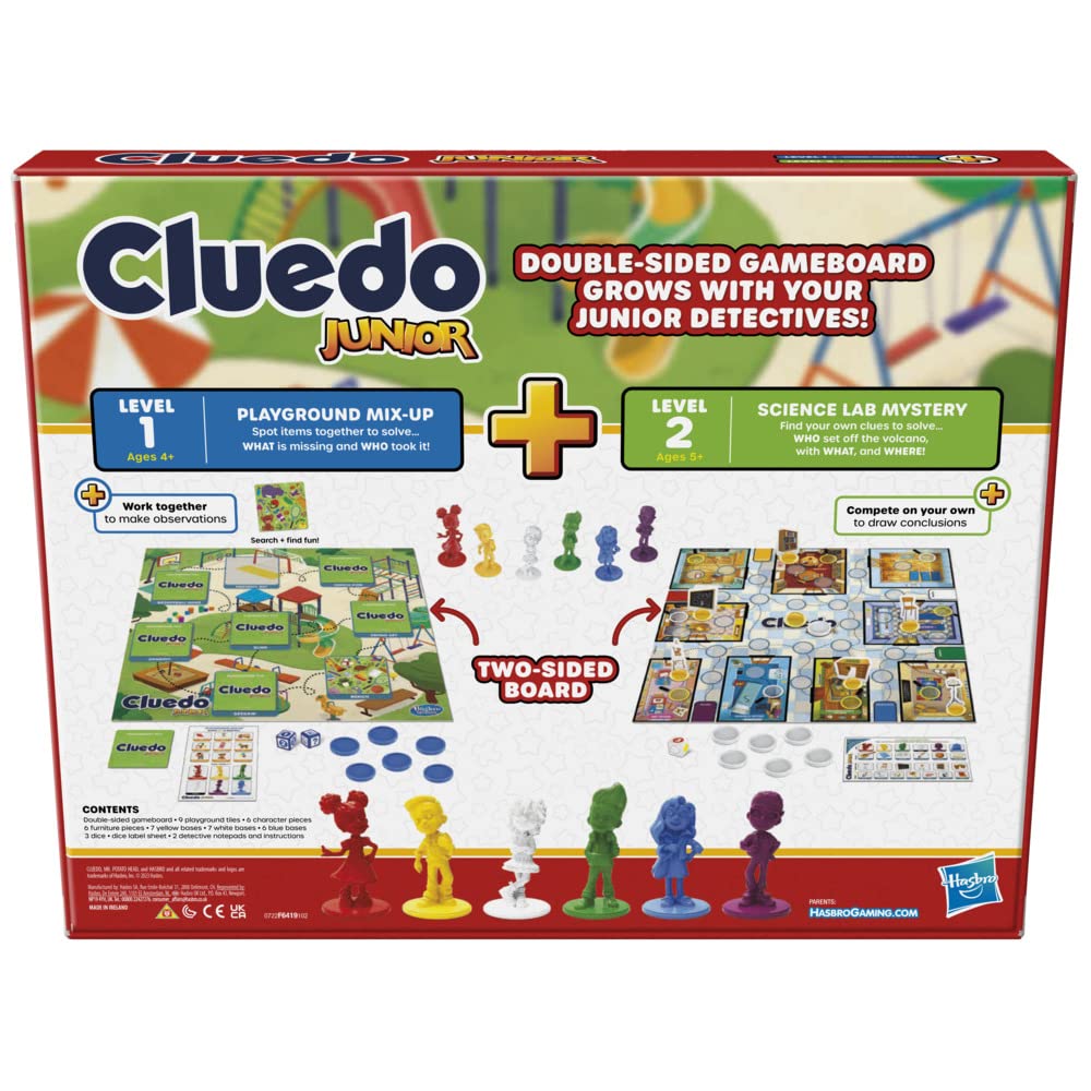 Hasbro Cluedo Junior Board Game Hasbro Gaming