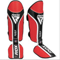 RDX Shin Instep Aura Plus T-17 Red/Black-XL RDX