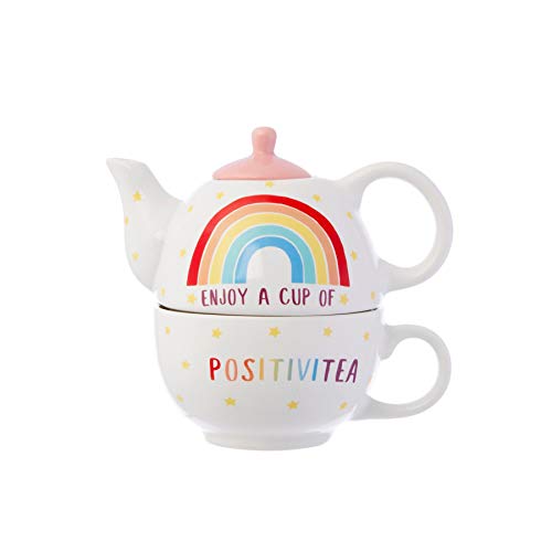 Sass & Belle Rainbow Positivitea Tea for One Sass & Belle