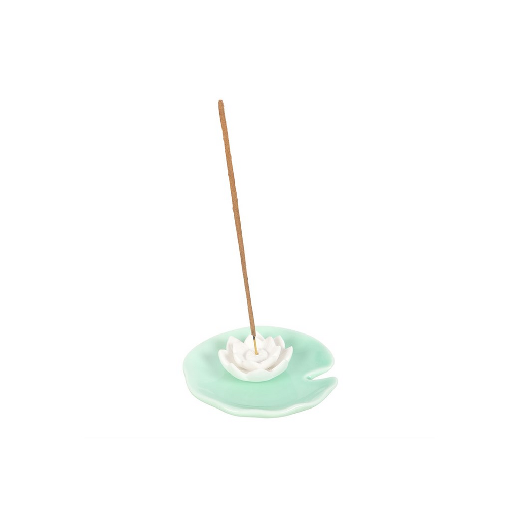 Lotus Flower Incense Stick Holder and Trinket Dish