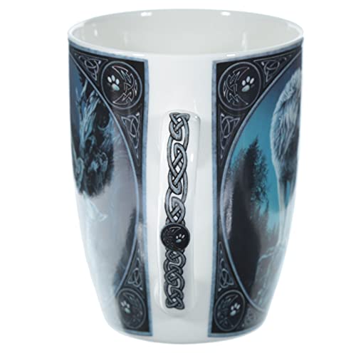 Puckator Lisa Parker Guidance Wolf Design Porcelain Mug Puckator
