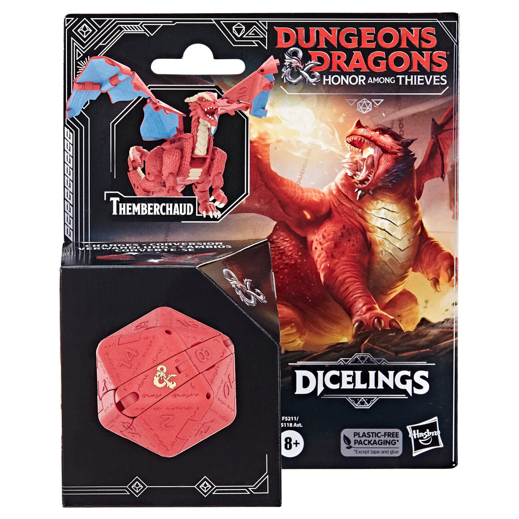 Dungeons & Dragons Honor Among Thieves D&D Dicelings Red Dragon Dungeons & Dragons