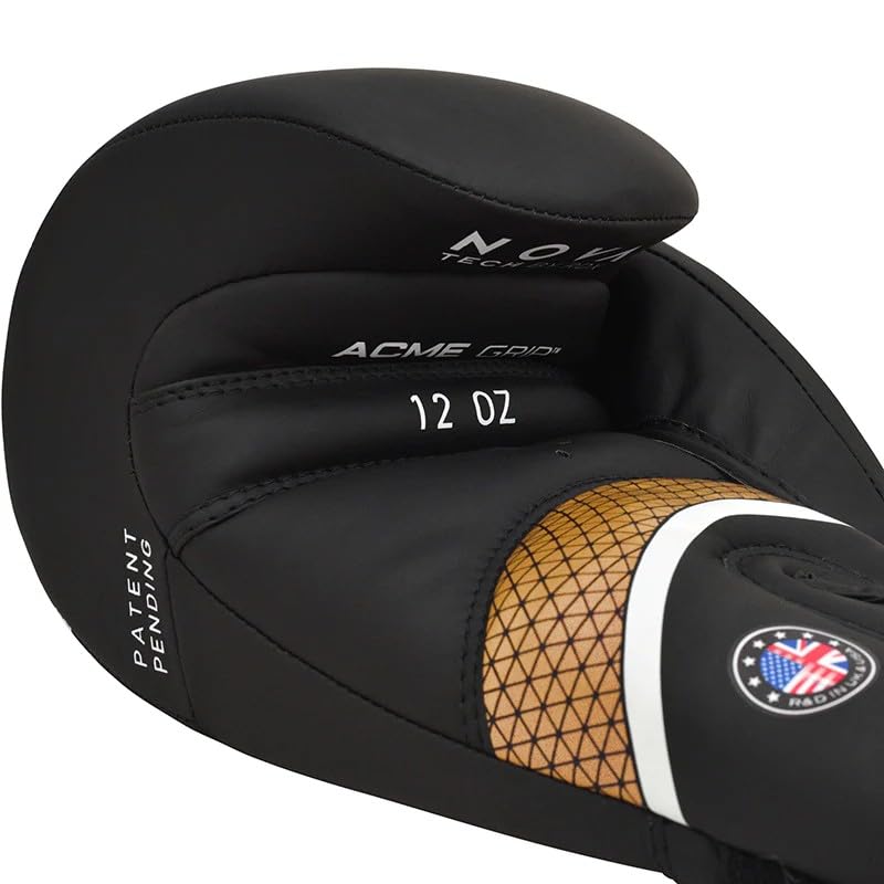RDX Aura Plus T-17 Boxing Gloves Red, Blue, Gold RDX