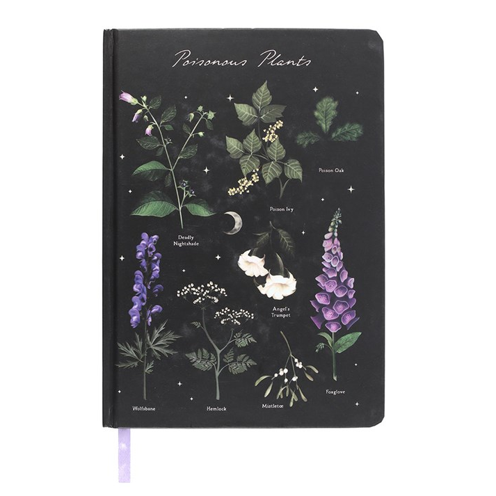 Poisonous Plants A5 Lined Notebook – 200 Pages