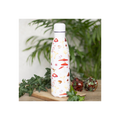 All Over Mushroom Print Metal Water Bottle
