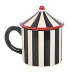 Black Striped Circus Tent Mug