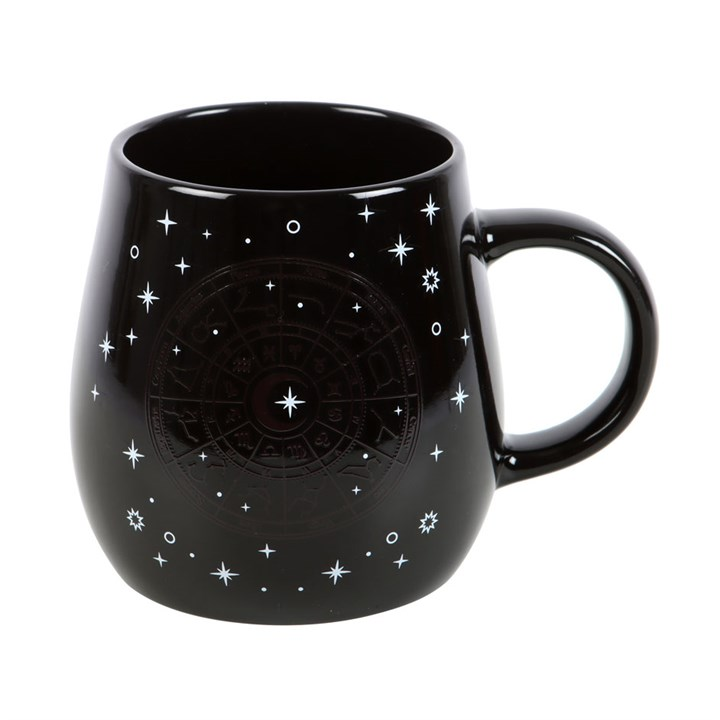 Astrology Wheel Heat-Changing Ceramic Mug – 500ml