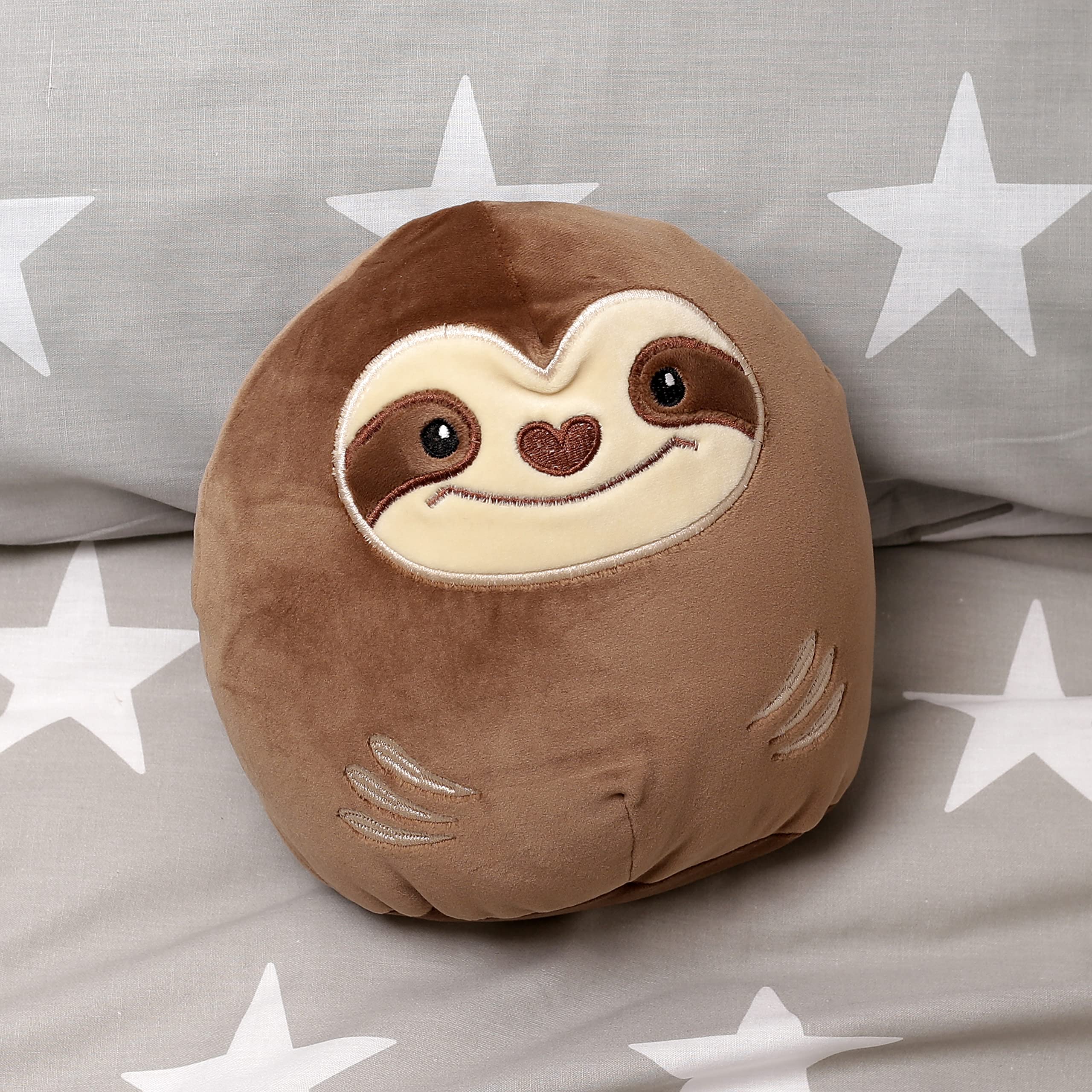 Puckator Adoramals Cuddlies Plush Sloth Cushion Puckator