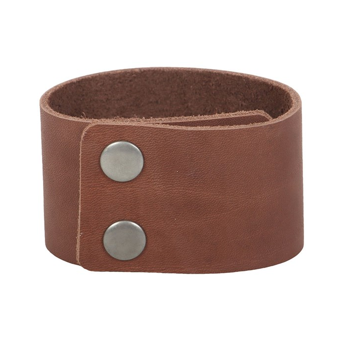 Viking Compass Leather Cuff Bracelet
