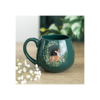 Green Fawn Rounded Mug