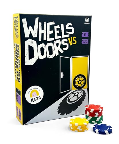Format Games Wheels Vs Doors Board Game What Are There More of In The World? Format Games