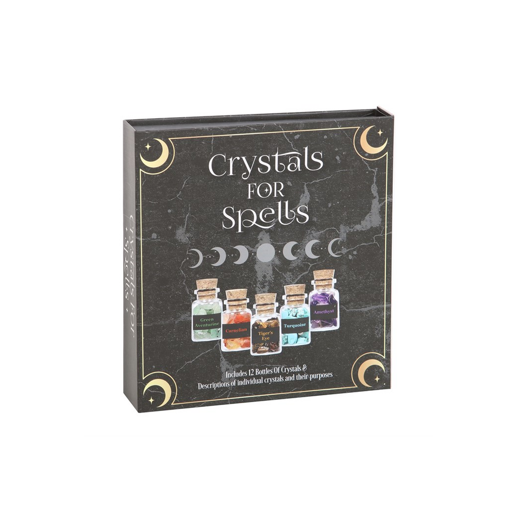 Crystals for Spells Crystal Chip Bottle Gift Set