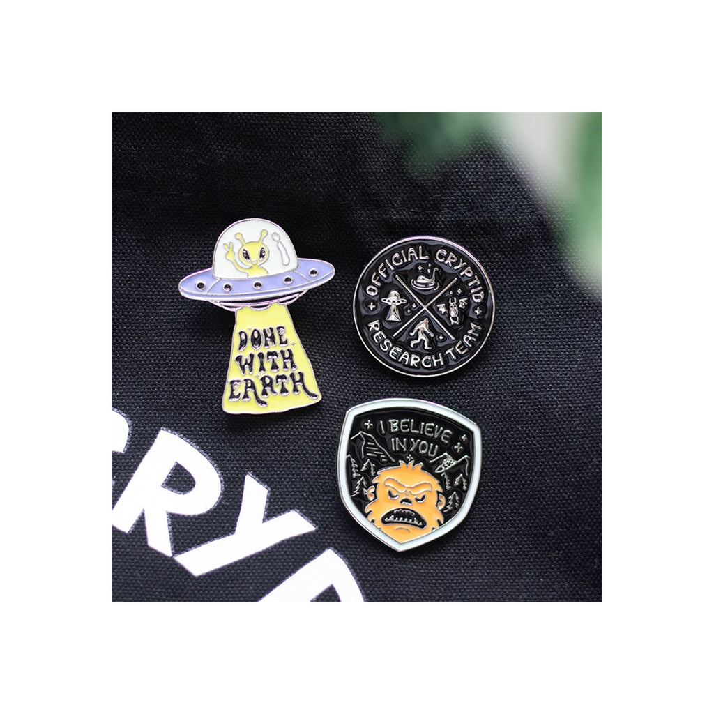 Bigfoot Enamel Pin Badge