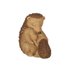 Happy Hoglet Mother and Baby Hedgehog Ornament