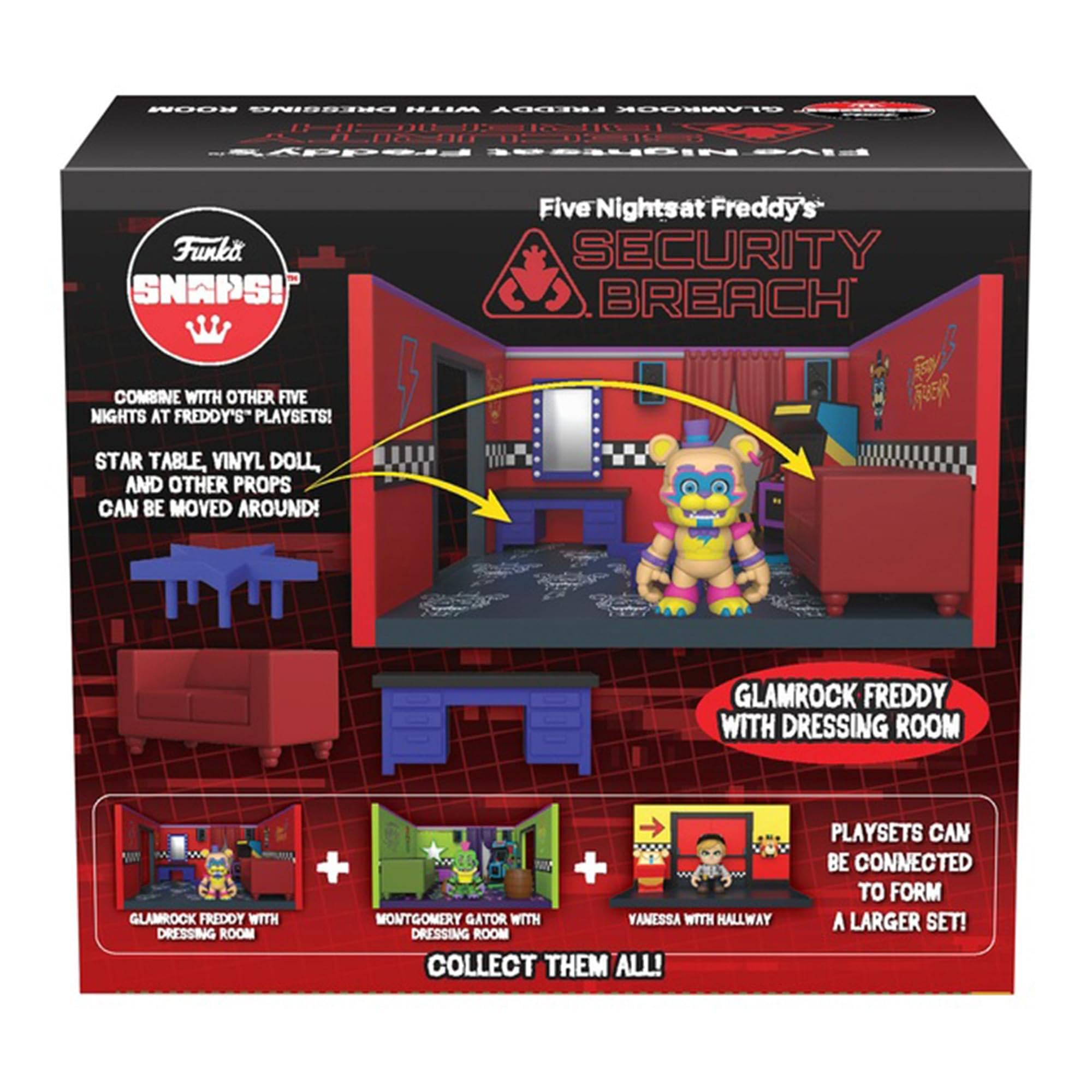 Funko Five Nights At Freddy's (FNAF) Snap: RR - Playset Freddy's Room Funko