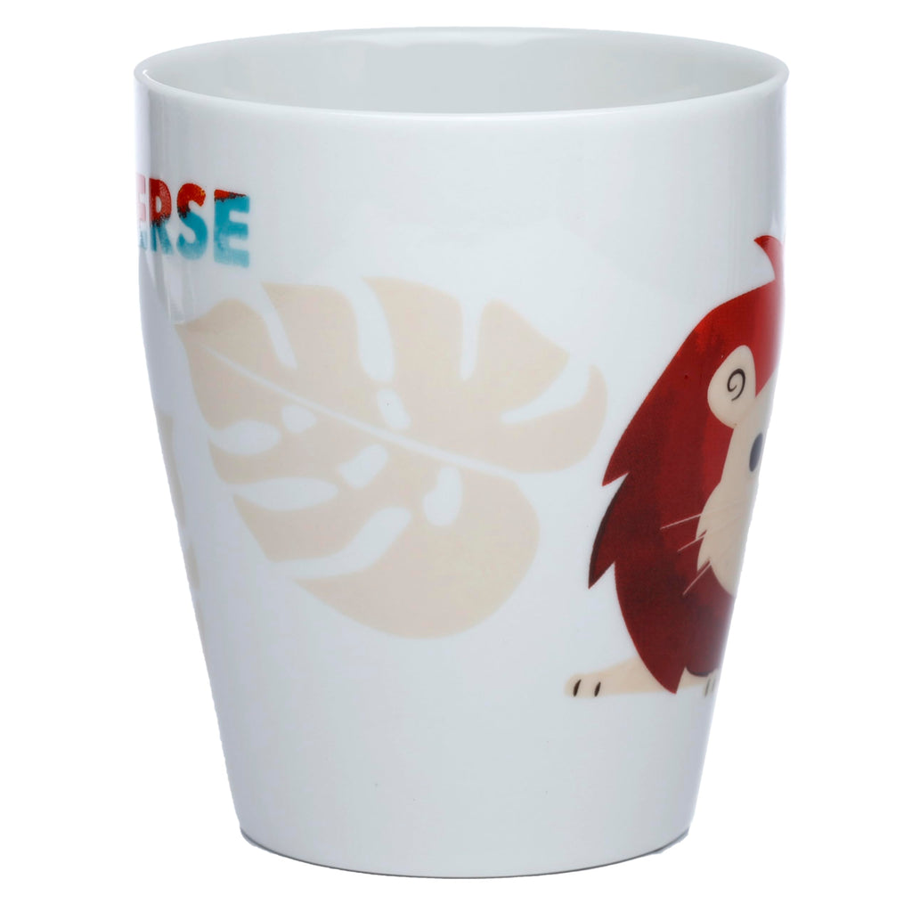 Puckator Lion Zooniverse Ceramic Tail Shaped Handle Mug Puckator