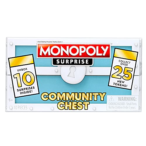 Monopoly Community Chest Surprise Collectables Basic Fun
