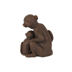 Monkey Mother and Baby Ornament